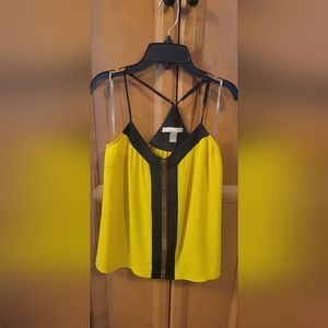 Forever 21 yellow blouse